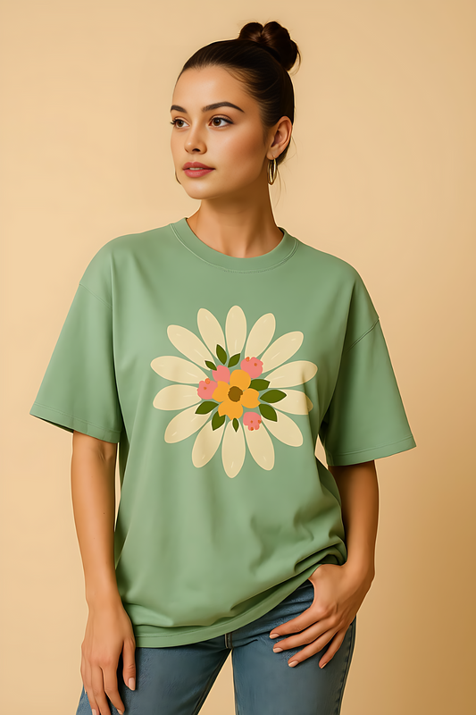 The Nature Terry Oversized Tee
