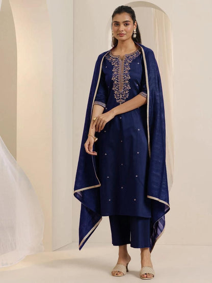 Premium Designer Maroon Kurta Pant Set with Dupatta – Roman Silk & Chanderi