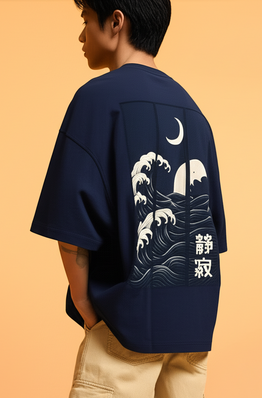 The Midnight Zenith Terry Oversized Tee