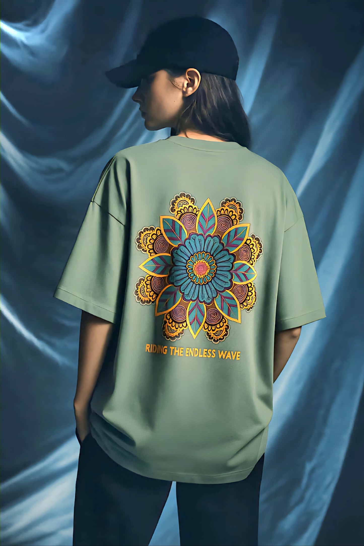 The Chakra Terry Oversized Tee