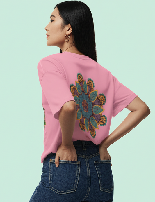 The Chakra Terry Oversized Tee